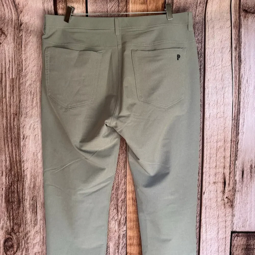 Public Rec All Day Every Day Pants Gray Stretch Size 36 Versatile Casual Classic